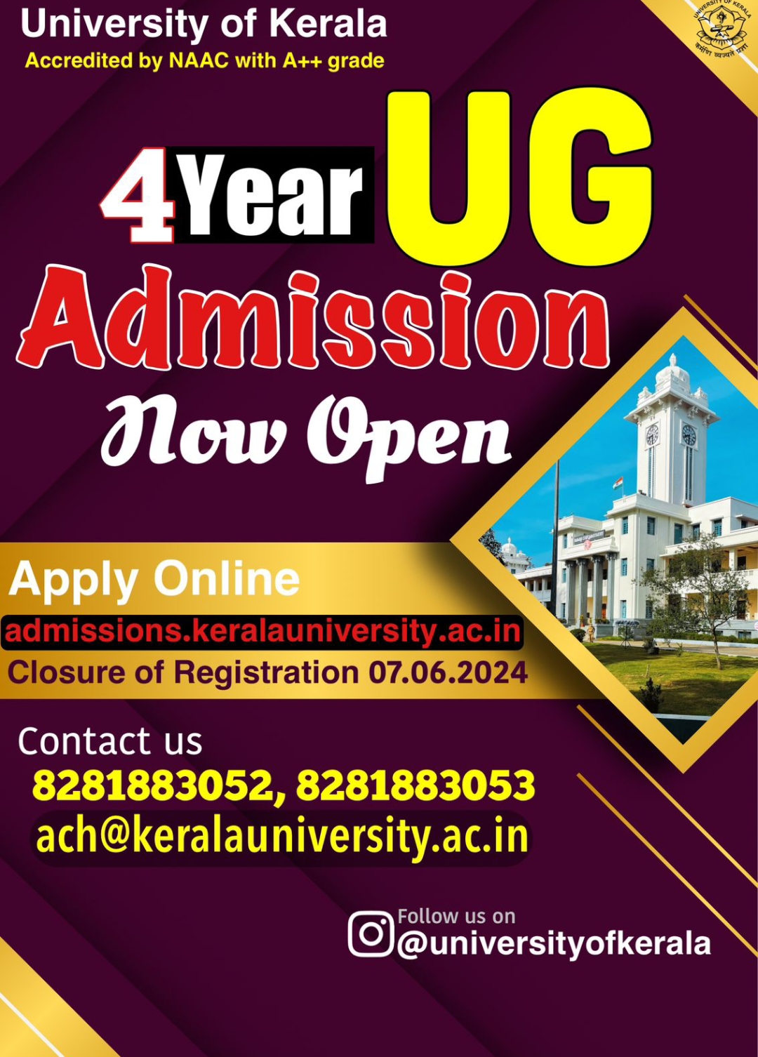 FYUGP – Government College Kariavattom